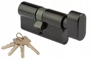 Vložka zámku Steier G30x30, matná čierna